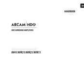 Arcam HDA AVR11 Handbook