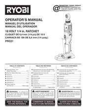 Ryobi PRC01 Operator's Manual