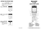Sharp R-393M Quick Start Manual