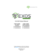 Seagate EXOS ST16000NM002G Product Manual