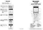 Sharp R-793M Quick Start Manual
