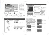 Sharp WA-MP55H Quick Start Manual