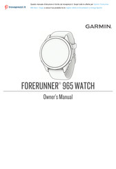 Garmin FORERUNNER 965 Grigio Owner's Manual
