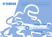 Yamaha XVS13CTA 2010 Owner's Manual