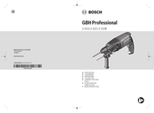 Bosch GBH 2-23 E Professional Original Instructions Manual