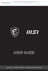 MSI A13VFT-208IT User Manual
