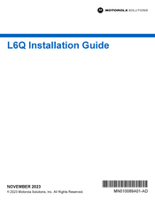 Motorola L6Q Installation Manual