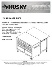 Husky HOTC4609B15M Use And Care Manual