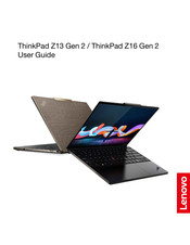 Lenovo ThinkPad Z13 Gen 2 LTE1 User Manual