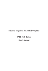 Planet IPOE-173S User Manual