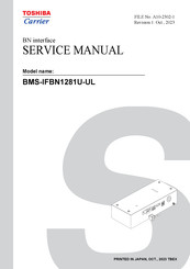 Toshiba BMS-IFBN1281U-UL Service Manual