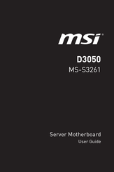 MSI D3050 User Manual