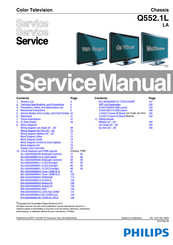 Philips 46PFL6615D/78 Service Manual