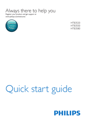 Philips HTB3520/94 Quick Start Manual