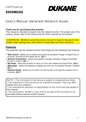 Dukane 8950WUSS User Manual-Network Manual
