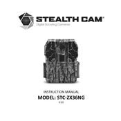 Stealth Cam ZX36NG Instruction Manual