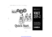 Uniden WDECT2315+2 Quick Start Manual