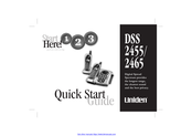 Uniden DSS 2465 Quick Start Manual