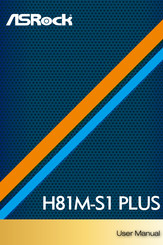 ASROCK H81M-S1 PLUS User Manual