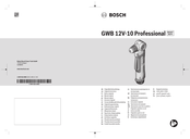 Bosch Professional GWB 12V-10 Original Instructions Manual