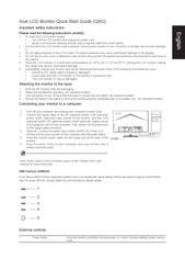 Acer UM.HV7AA.E02 Quick Start Manual
