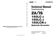 Hitachi 160LC-3 Technical Manual