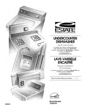 Estate TUD6700 Use & Care Manual