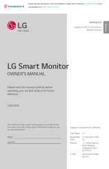 LG 32SQ780S-W Owner's Manual