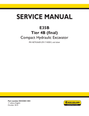New Holland E35B Tier 4B final Service Manual