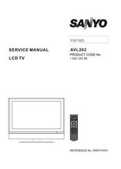 Sanyo AVL262 Service Manual