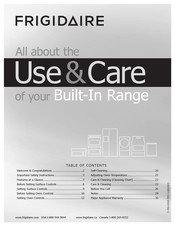 Frigidaire CFDS3035LS Use & Care Manual