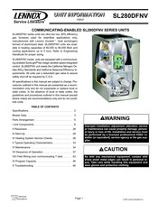 Lennox SL280DFNV Series Instruction Manual