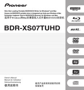 Pioneer BDR-XS07TUHD Owner's Manual