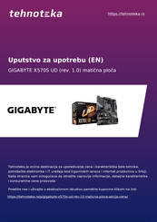 Gigabyte X570S UD User Manual