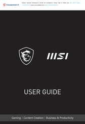 MSI 12UGS-265XIT User Manual