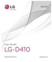 LG LG-D410 User Manual