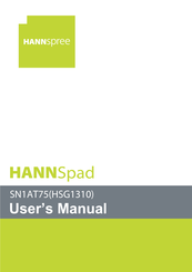 HANNspree SN1AT75 User Manual
