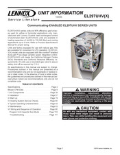 Lennox EL297UH110XV60C Unit Information