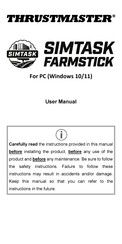 Thrustmaster SIMTASK FARMSTICK User Manual