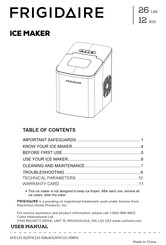 Frigidaire EFIC121-SSRED User Manual