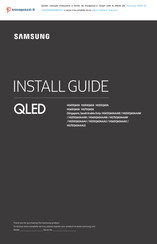Samsung HG55Q60A Install Manual