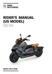 BMW CE 04 Rider's Manual