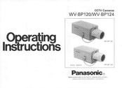 Panasonic WVBP120 - CCTV CAMERA Operating Instructions Manual
