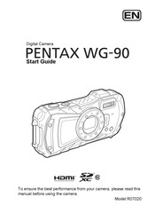 Pentax WG-90 Start Manual