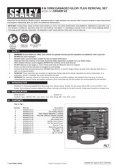 Sealey SX0408.V2 Manual