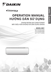 Daikin FTHF50VVMV Operation Manual