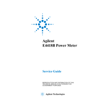 Agilent Technologies 4418B Service Manual