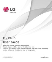 LG V496 User Manual
