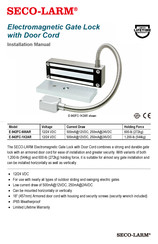 Seco-Larm E-942FC-600AR Installation Manual