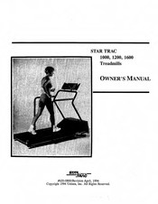 Star Trac 1600 Owner's Manual